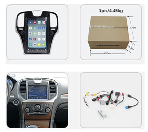 13,6 "Вертикальный Android 13 магнитола для Chrysler 300C 300 300S 2011-2023 мультимедийный GPS навигатор видеоплеер экран - Product Image 6