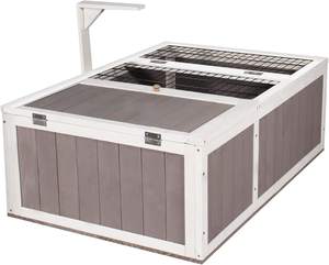 Maison de tortue, niche en bois pour petits animaux, intérieur/extérieur - Product Image 2