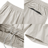 Shorts de sport d'été pour hommes, coupe ample, polyvalents, respirants, anti-humidité, en nylon polyamide, taille haute