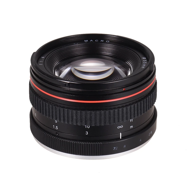 50mm f/1.4 USM Large Aperture Standard Anthropomorphic Focus Lens Camera Lens Low Dispersion for DSLR Cameras