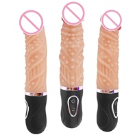 Vibrator-Stab mit 9 Frequenzen Wasserdichter USB-Massagestab Erwachsenen-Spielzeug Vibrator Sexspielzeug Lustprodukte