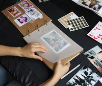 Reliure Post Relié DIY Artisanat Travail Manuel Scrapbook Album Photo Kit