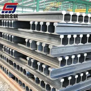 R260 U71mn Material Grade Rail Track Qu70 Qu80 Qu100 Qu120 Light Steel Rail