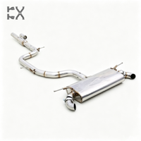 Système d'échappement en acier inoxydable, downpipe de course pour VW Golf R Mk7 2.0TSI et Audi A3 S3 8V (épaisseur 1,5 mm, garantie 3 ans)