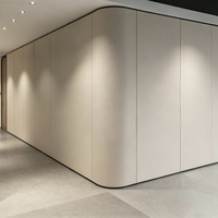 Cloison de séparation insonorisée pour petit bureau, ignifuge, moderne, panneau mural modulaire, vente directe d'usine, hôtel, école