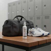 Kit de Cuidado de Calzado Care Guys de 4 Piezas, Solución Completa con Espuma de Limpieza Profunda, Quitamanchas y Cepillo para Zapatos Blancos, Cuero, Nubuck y Lona