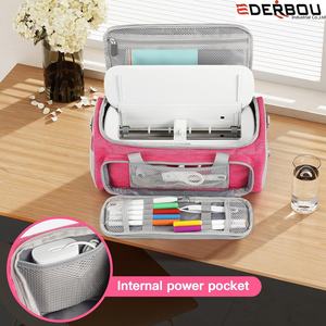 Étui <span class=keywords><strong>de</strong></span> transport compatible avec la <span class=keywords><strong>machine</strong></span> <span class=keywords><strong>de</strong></span> <span class=keywords><strong>découpe</strong></span> intelligente <span class=keywords><strong>Cricut</strong></span> <span class=keywords><strong>Joy</strong></span> Xtra, sac <span class=keywords><strong>de</strong></span> rangement portable avec bandoulière - Product Image 3