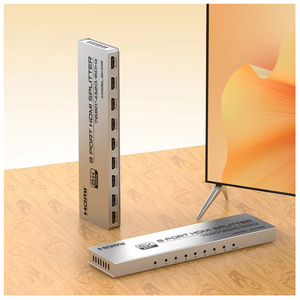 ตัวแยกสัญญาณ <span class=keywords><strong>HDMI</strong></span> <span class=keywords><strong>8K</strong></span> 8พอร์ต FJ-8K108 7680*4320 @ 60Hz <span class=keywords><strong>2.1</strong></span>สินค้าใหม่ - Product Image 1