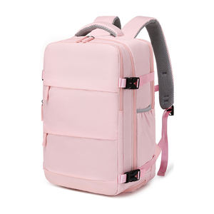 Grande capacità multifunzionale zaino da viaggio USB porta di ricarica Dacron leggero Sport zaino con cerniera scarpa - Product Image 1