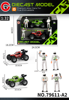 Voiture miniature en alliage moulé sous pression, pneus en caoutchouc, détails réalistes, objet de collection, jouet idéal pour circuit de course et cadeau parfait pour les enfants
