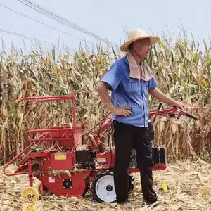 factory supply rape grass mower small corn straw harvester