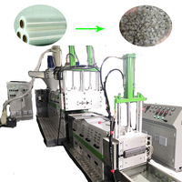 Lvhua Waste Plastic Film Recycling Machine HDPE Plastic Recycling Machine Plastic Pellets Making Machine