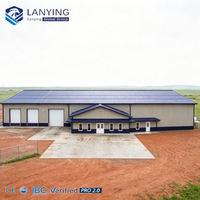 Edificios Metálicos Prefabricados CWB, Estructura de Acero, Almacén/Taller con Diseño Industrial para Fácil Transporte