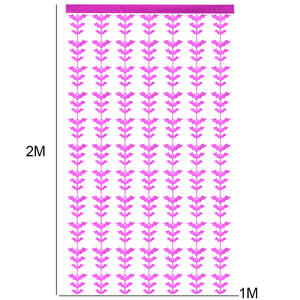 Cortina de Seda con Diseño de Murciélagos para Decoración de Casa Embrujada de Halloween, Adorno Colgante para Fiestas, Escenas de Terror, Cortina de Puerta con Borlas - Product Image 5