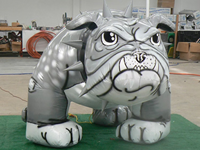 Chat et chien gonflables personnalisés, mascotte géante gonflable de dessin animé pour animaux de compagnie, publicité gonflable