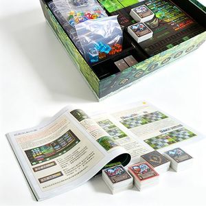 Juegos de Cartas Personalizados con Esquinas Cuadradas, Impresión en Papel con Núcleo Negro, Tarjetas Interactivas de PVC, Juegos de Mesa - Product Image 1