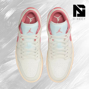 Zapatillas Air Jordan 1 Low 'Pink Salt' para Mujer, de Lujo, para Uso Diario, Estilo Deportivo - Product Image 3