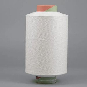 Grs chứng nhận 200D/192f cation Polyester đan sợi có độ bền cao DOPE nhuộm <span class=keywords><strong>Filament</strong></span> sợi xoắn phong cách - Product Image 1