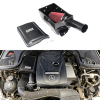 Kit d'admission d'air froid en fibre de carbone EDDYSTAR pour Mercedes W205 C180 C200 C250 C300 M274 2.0T 2014-2018