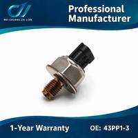 Capteur de pression de rail de carburant 43PP1-3 55PP05-01 1465A034 pour Mitsubishi L200 Pajero Triton 2.5 DiD Nissan Navara D40 Ford Transit