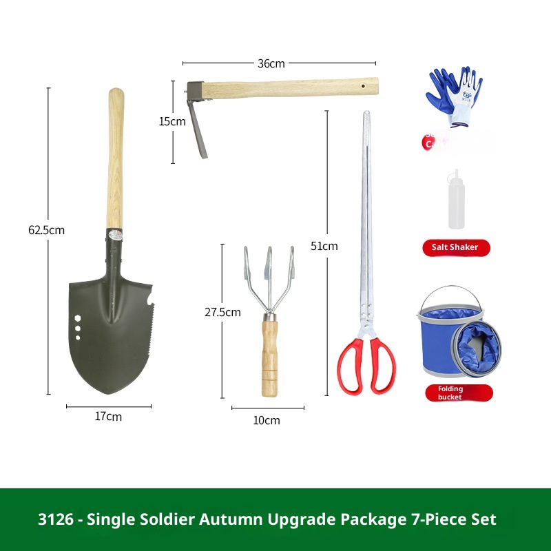 Set da 3126 sette pezzi di pale da ingegnere per una sola persona