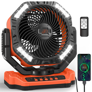 Ventilador Socool de 40000 mAh, Ventilador de Piso Portátil Recargable de Plástico para Acampar al Aire Libre con Batería de Litio, Banco de Energía para Automóvil, RV y Hotel - Product Image 1