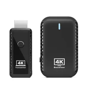 Wireless HDMI Sender und Empfänger 30 m HDMI Wireless Extender tragbares 4K kabelloses HDMI Plug-and-Play-System Unterstützung 2.4/5GHz