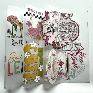 Sewill sắt trên Vinyl thiết kế lịch sử màu đen tháng màn hình in chuỗi Thư Lịch Sử màu đen tháng màn hình in truyền nhiệt - Product Image 2