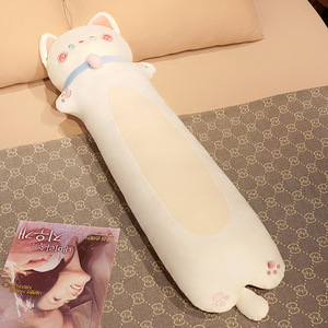Wholesale Super Soft Plush Cute Cat <b>Pillow</b> Doll Toys Stress Relief Function <b>Large</b> Size for Bedroom Bed Use Long Cute Soft <b>Pillow</b> - Product Image 4
