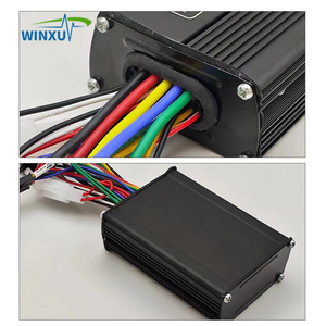 Contrôleur de moteur sans balais 36V 48V 500W 25A pour vélo électrique, onduleur FOC à onde sinusoïdale S866 avec écran LCD couleur, kit de réparation pour vélo électrique et trottinette Y12 - Product Image 2