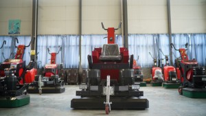 Amoladora de hormigón de conversión de frecuencia de accionamiento remoto de 37KW 1688mm de doble motor de alta velocidad de grado automático asistido por potencia de 24 cabezales - Product Image 2