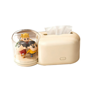Cartoon Desktop Tissue Box Multi-Purpose Creative Storage For Living Room Coffee Table Decorative Item - Product Image 3