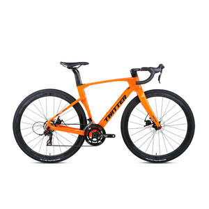 Bicicleta de Carretera y Grava My Store 700c V3 RS 12S Aero de Fibra de Carbono, 21 Velocidades, Ruedas Azules, Unisex, AL7005 Race 24*15, 150-165cm - Product Image 3