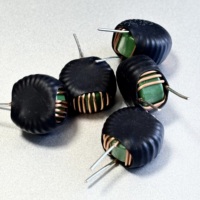 Inducteurs à noyau de ferrite personnalisés 100uH, bobinage en cuivre, anneau magnétique toroïdal