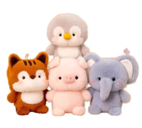 Peluche Super Douce Animal Crossing pour Machine à Pinces - Jouet en Peluche Personnalisé Mignon de Dessin Animé