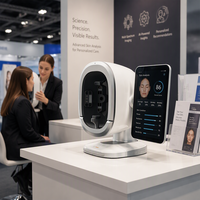 Analyseur de peau IA portable 2026 – Analyseur de diagnostic cutané facial numérique 3D pour usage domestique, prise USA, Wi-Fi, marque TB