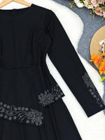 Nouvelle Arrivée Direct Usine Robe d'Été Écologique Respirante Tendance Taille Naturelle Jupe Asymétrique Élégante