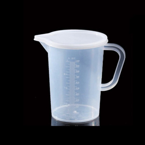 Tasses à mesurer en plastique avec poignées 500 ml pour cuisine, restaurant, salons de thé, usage domestique - Product Image 3