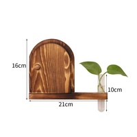 Décoration murale écologique en bois foncé gravé, cache-prise décoratif en bois massif pour interrupteur domestique