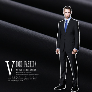 Tiếng Anh Selvedge Twill Plain Dying Cashmere Ý Màu Xám 100% Vải Len Siêu Mịn - Product Image 3