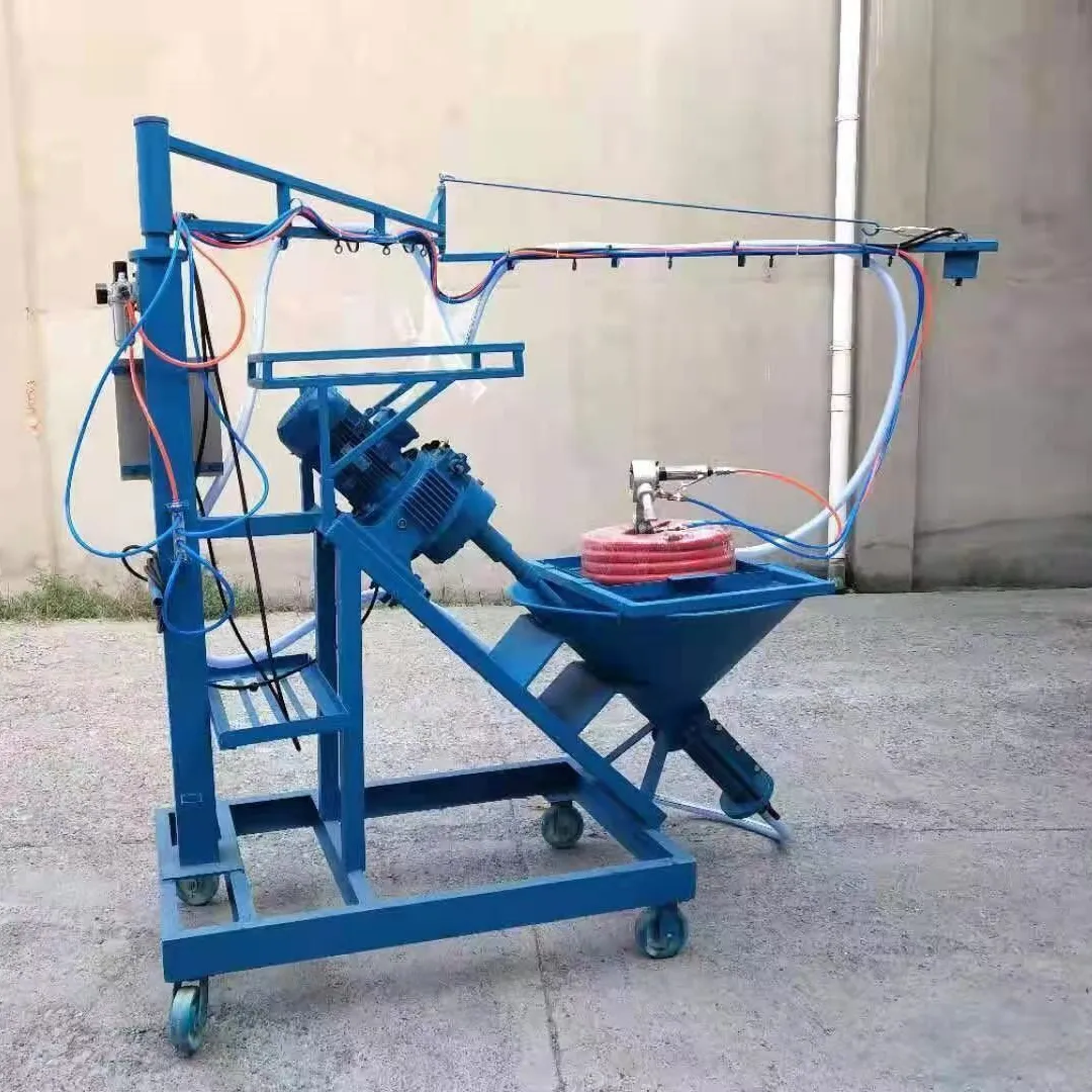 GRC fiberglass spraying machine Construction mortar spraying equipment GRC glass fiber spraying device