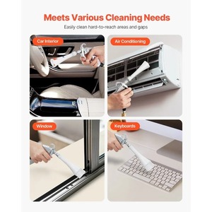 <span class=keywords><strong>Pistola</strong></span> de <span class=keywords><strong>Aire</strong></span> de Alta Presión con Boquilla Giratoria de 360 Grados y Cuerpo de Aleación de Aluminio para Limpieza Interior de Automóviles - Product Image 4