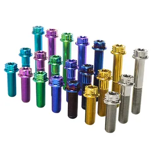 Heng Titanium Hex Flange Bolts For Motorcycle