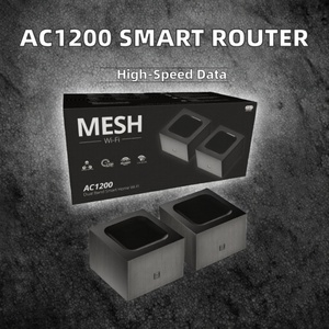 OEM AC1200 Dual Band 802.11ac <b>Smart</b> Home Mesh WiFi Router with 1200Mbps Wireless Repeater for Home Office Use - Product Image 3