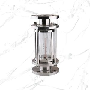 Débitmètre à rotor en verre de haute précision de type bride série LZB-FA100 pour gaz et liquides - Product Image 1