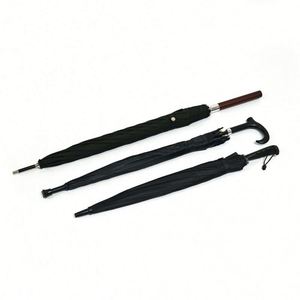 Parapluie de golf personnalisé en promotion, cadeau d'affaires, impression de logo publicitaire, parapluie droit coupe-vent et imperméable pour la pluie - Product Image 1