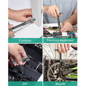 Rs1 24 in 1 Ratchet <b>Screwdriver</b> <b>Set</b> Magnetic <b>Bits</b> Household Wrench Driver Multi-Function Tool <b>Sets</b> 24 in 1 Tool <b>Sets</b> 24 in 1 24 - Product Image 5