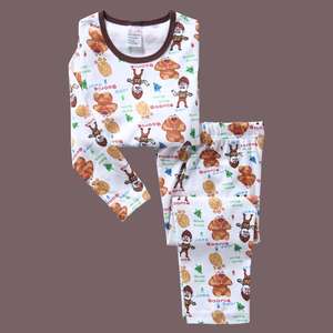 Wholesale New Item 100% Cotton Children Clothing China Fashion Cartoon <b>Kids</b> <b>Pjs</b> Sets Unisex Children Printed Pyjamas - Product Image 6