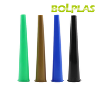 Service OEM Tubes en plastique coniques à l'épreuve des enfants, tubes d'emballage 109 King Size, tube en plastique personnalisé pour joints
