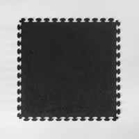 Losetas de PVC para Piso de Taller Industrial de 50x50cm, Populares, Ecológicas, Encajables, para Almacenes y Garajes, Antideslizantes